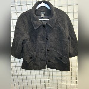 Black Button-Up Jacket